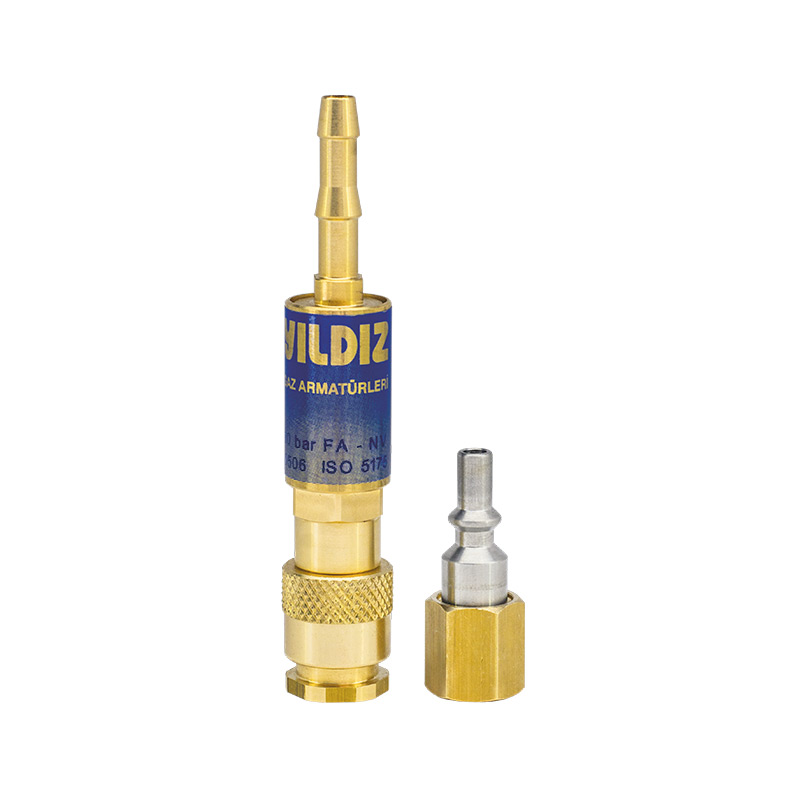 Hamlaç Arkası Alev Emniyet Valfi (Quick Coupling Bağlantılı)