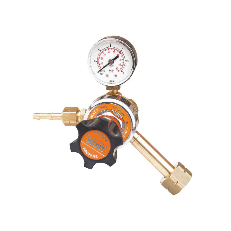 Yıldız Gaz Armatürleri Propane Pressure Regulator (LPG) With Manometer