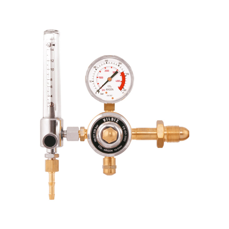 Yıldız Gaz Armatürleri Argon Pressure Regulator (With Flowmeter)