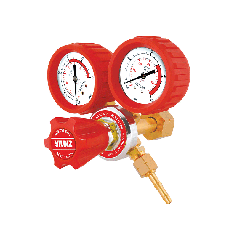 Yıldız Gaz Armatürleri Acetylene Pressure Regulator With Safety