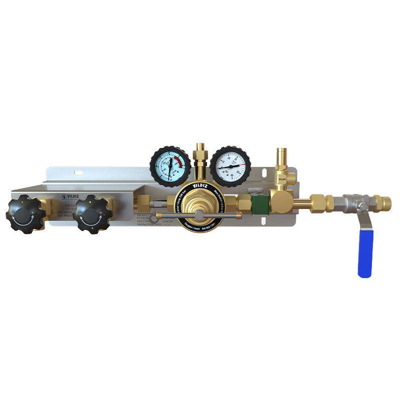 Orta Ölçekli Asal Gaz Manifold Sistem - 40 Bar