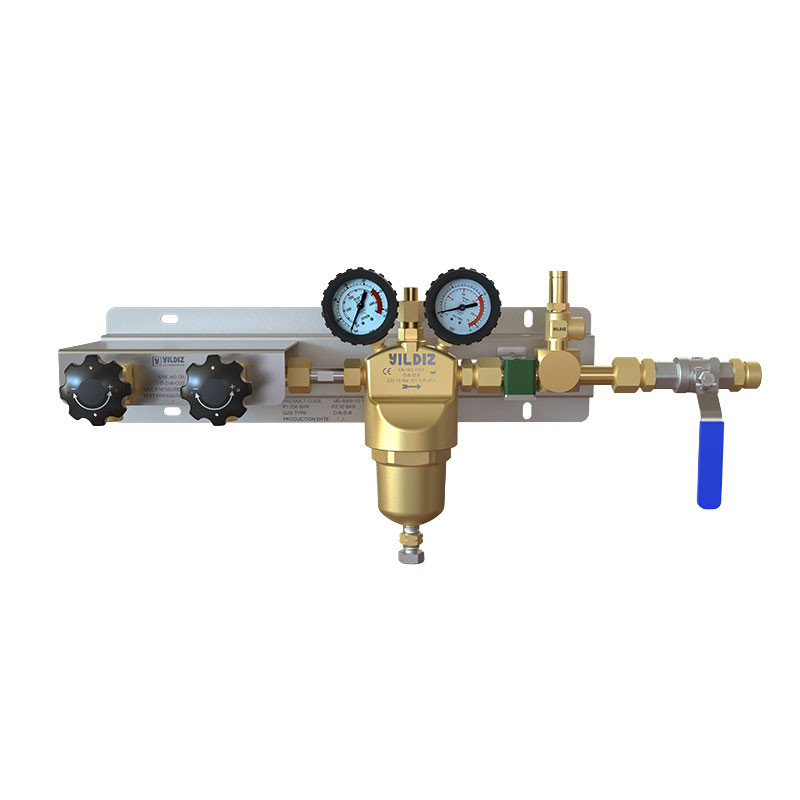 Medium-Sized Prime Gas Manifold System - 10 bar