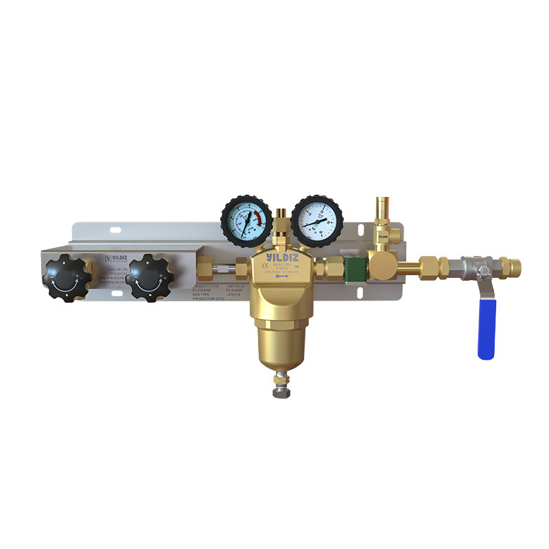 Medium-Scale Prime Gas Manifold System - 20 bar