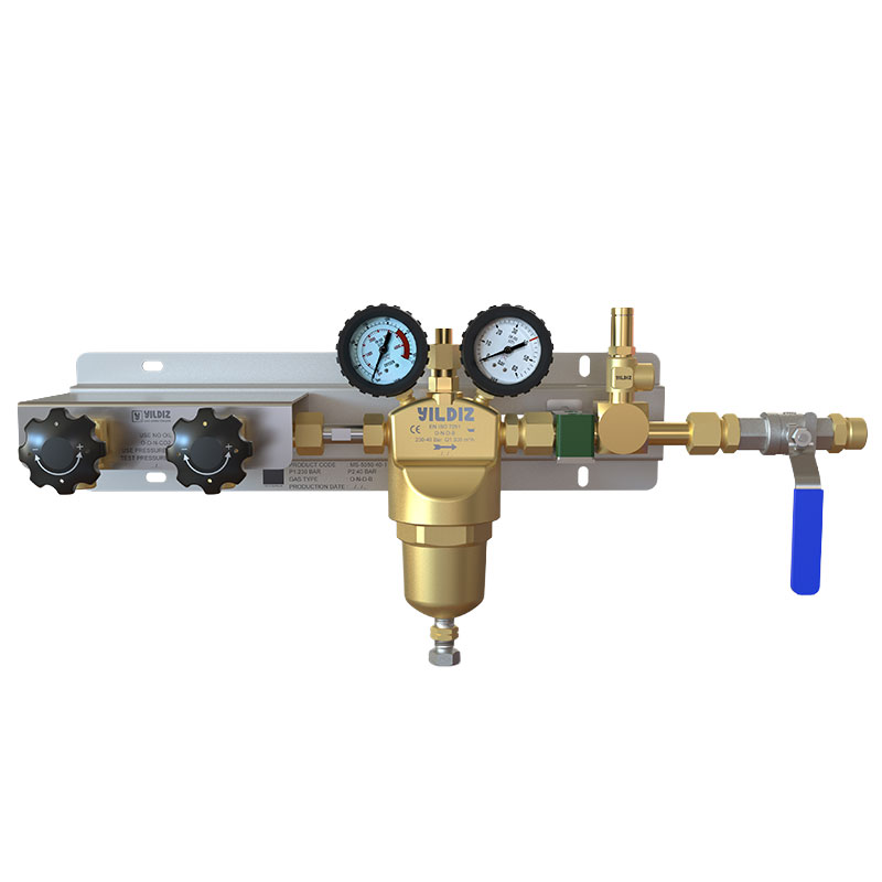 Medium-Scale Prime Gas Manifold System - 40 bar