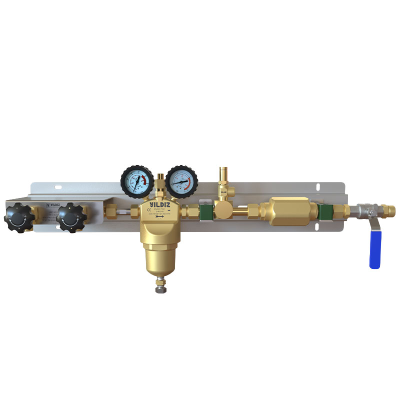 Medium-Sized Oxygen Manifold System - 10 bar