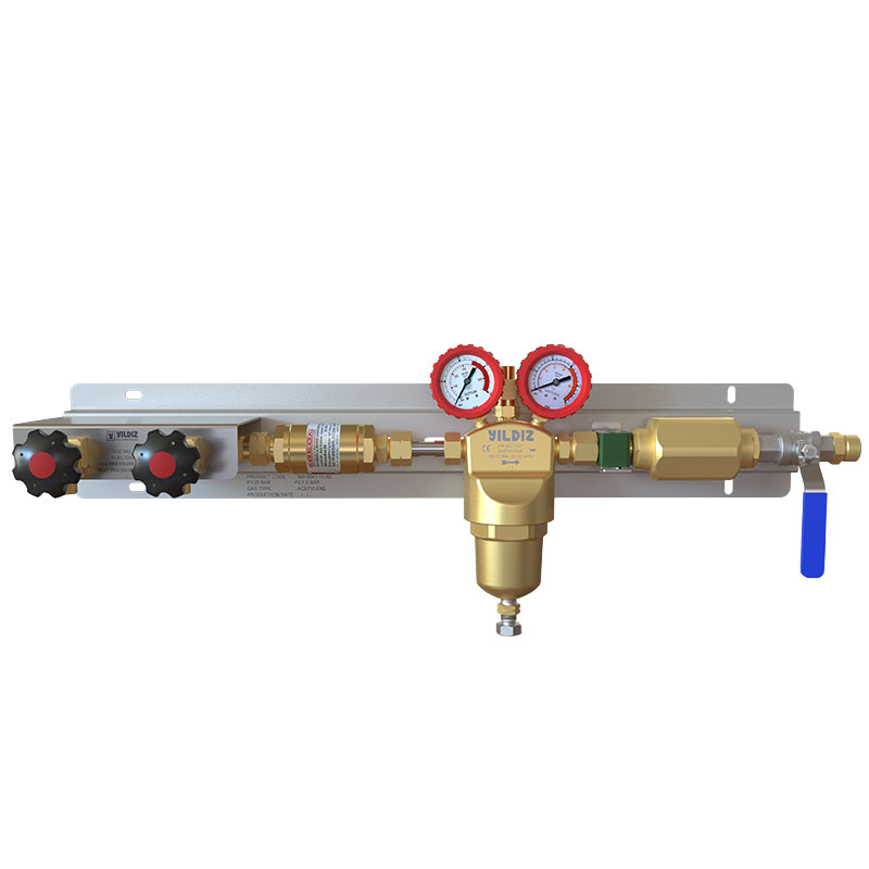 Medium-Sized Acetylene Manifold System - 1.5 bar