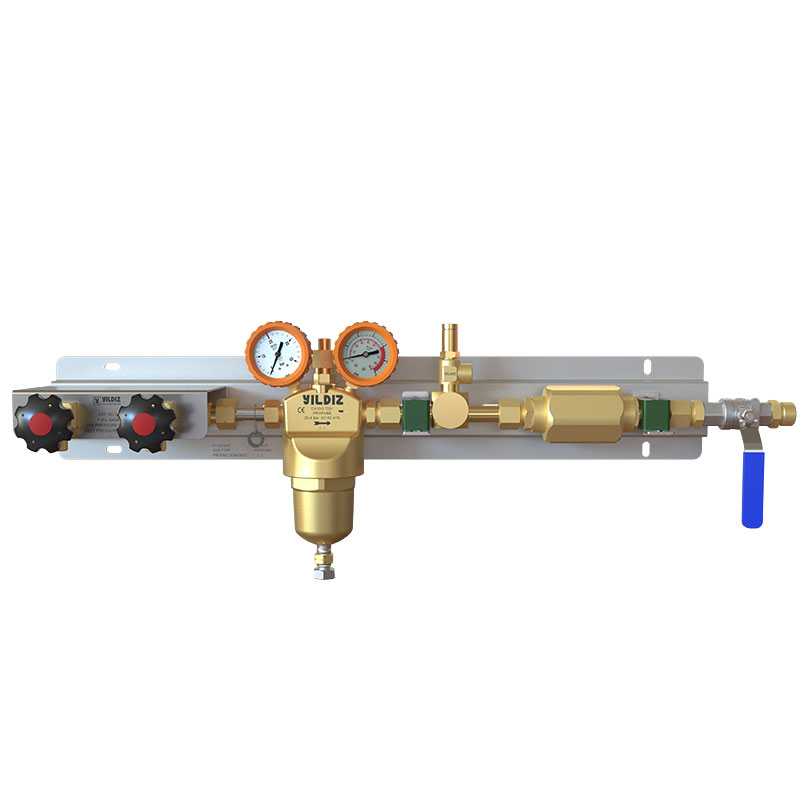 Medium-Sized Propane Manifold System - 4 bar