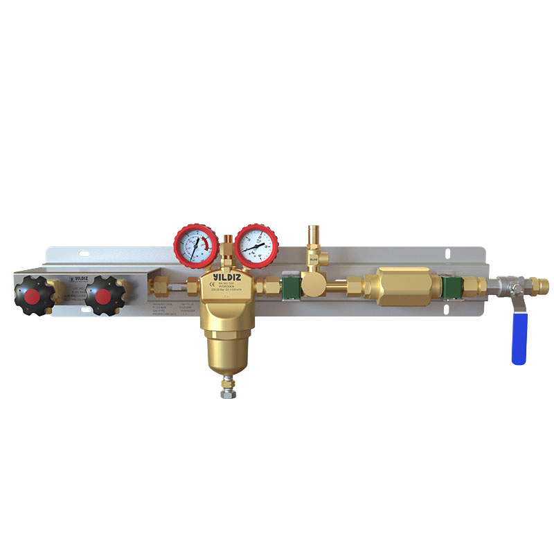 Medium-Scale Hydrogen Manifold System - 20 bar
