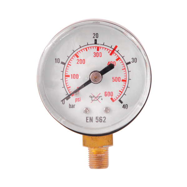 Yıldız Gaz Armatürleri Acetylene Inlet Pressure Gauges (Manometers) 040 Bar